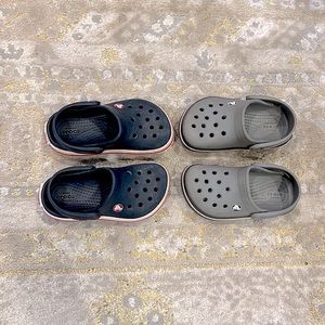 Croc slip on clog sandals size C7